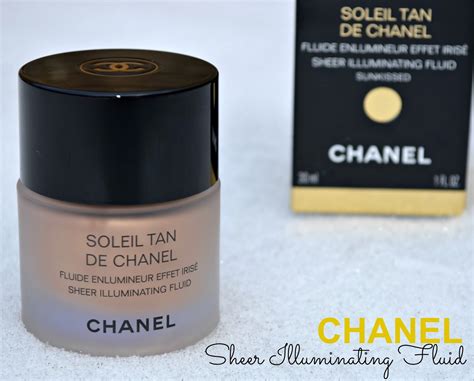 chanel soleil tan illuminating fluid